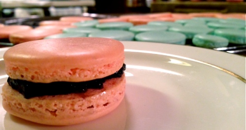 The perfect French macaron, made by yours truly.